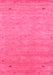 Abstract Pink Contemporary Rug, con2469pnk