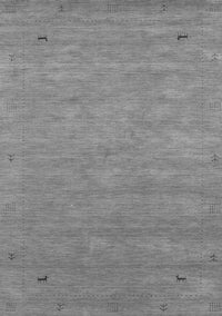 Abstract Gray Contemporary Rug, con2469gry