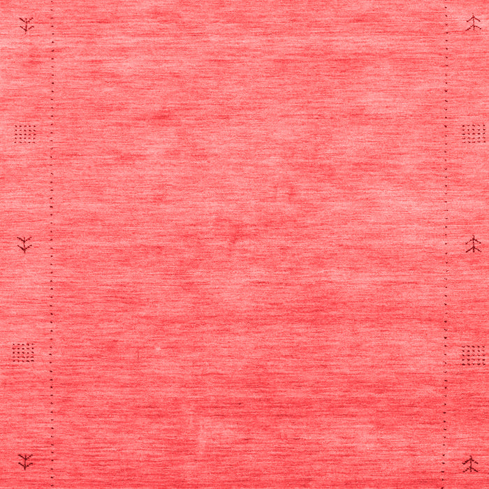 Machine Washable Abstract Red Contemporary Rug, wshcon2469red