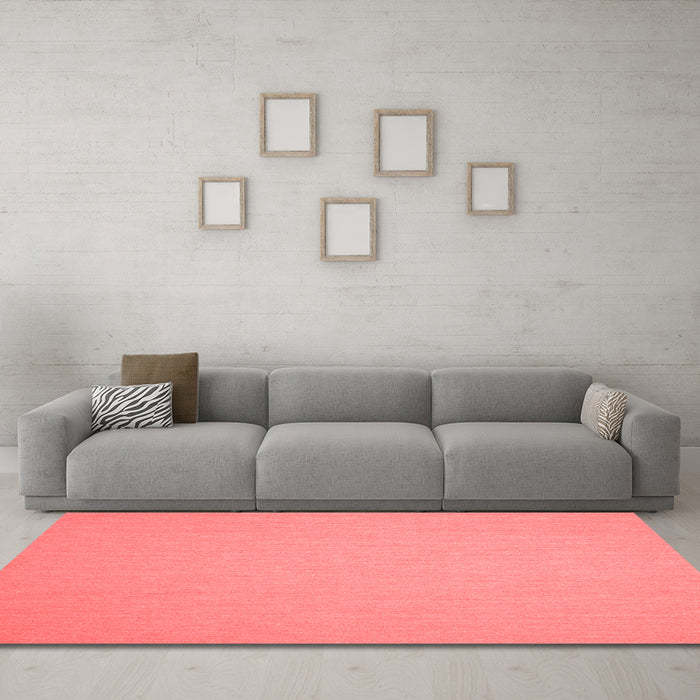 Modern Red Washable Rugs