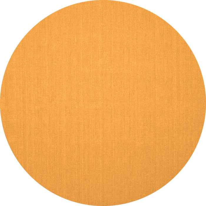Square Solid Orange Modern Rug, con246org