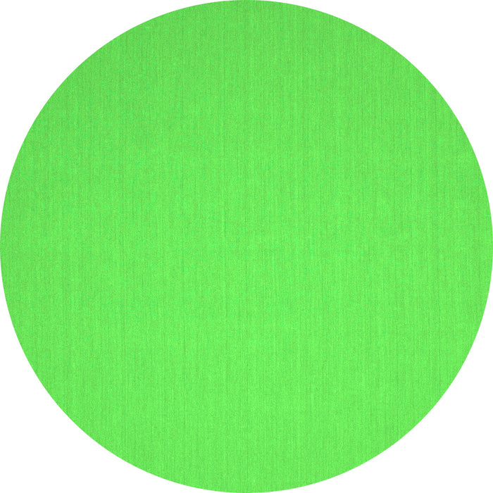 Machine Washable Solid Green Modern Area Rugs, wshcon246grn