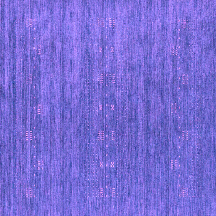 Square Machine Washable Abstract Purple Contemporary Area Rugs, wshcon2470pur