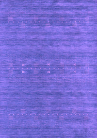 Abstract Purple Contemporary Rug, con2470pur