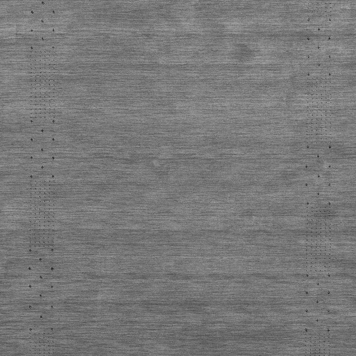 Serging Thickness of Machine Washable Abstract Gray Contemporary Rug, wshcon2471gry