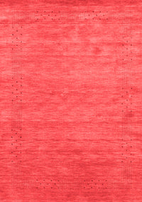 Abstract Red Contemporary Rug, con2471red