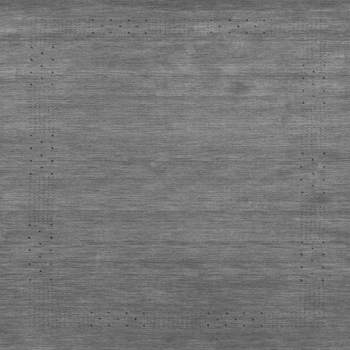 Round Machine Washable Abstract Gray Contemporary Rug, wshcon2471gry