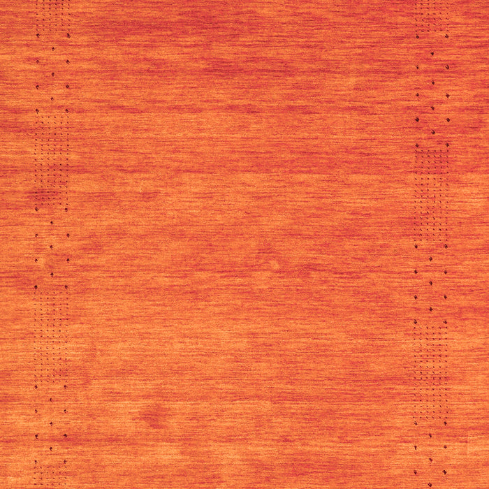 Abstract Orange Contemporary Rug, con2471org