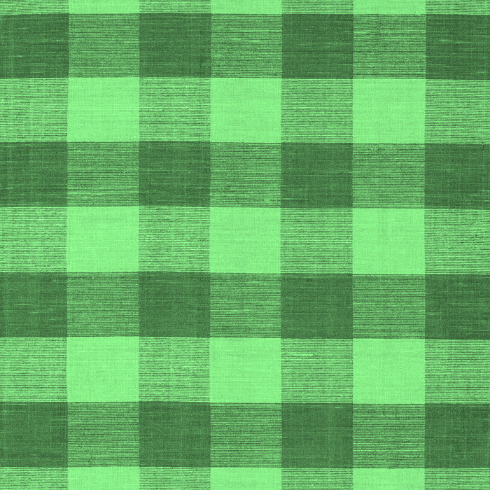 Machine Washable Abstract Emerald Green Contemporary Area Rugs, wshcon2472emgrn