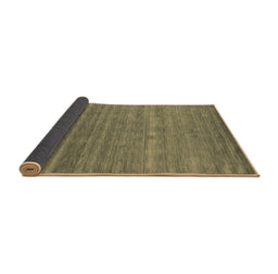Sideview of Abstract Brown Contemporary Rug, con2473brn