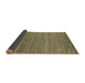 Sideview of Abstract Brown Contemporary Rug, con2473brn