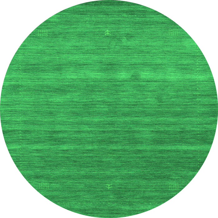 Machine Washable Abstract Green Contemporary Area Rugs, wshcon2473grn