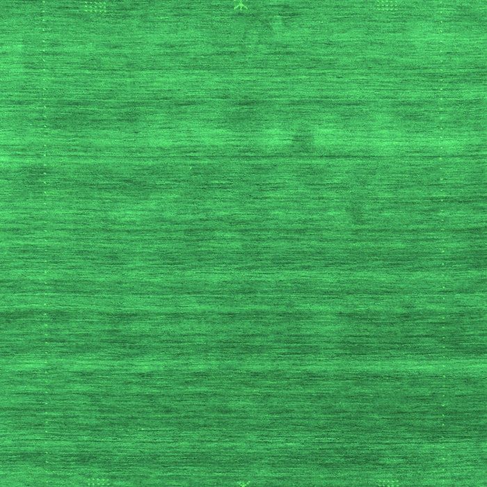 Serging Thickness of Machine Washable Abstract Green Contemporary Area Rugs, wshcon2473grn
