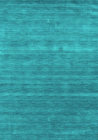 Abstract Turquoise Contemporary Rug, con2473turq