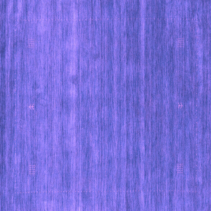 Square Abstract Purple Contemporary Rug, con2473pur