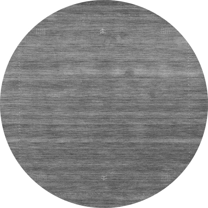 Square Abstract Gray Contemporary Rug, con2473gry