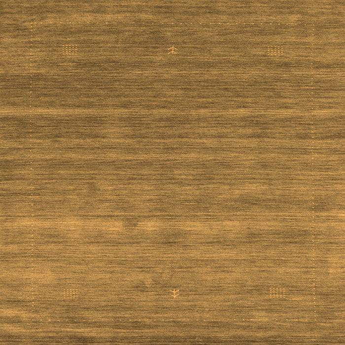 Serging Thickness of Abstract Orange Contemporary Rug, con2473org