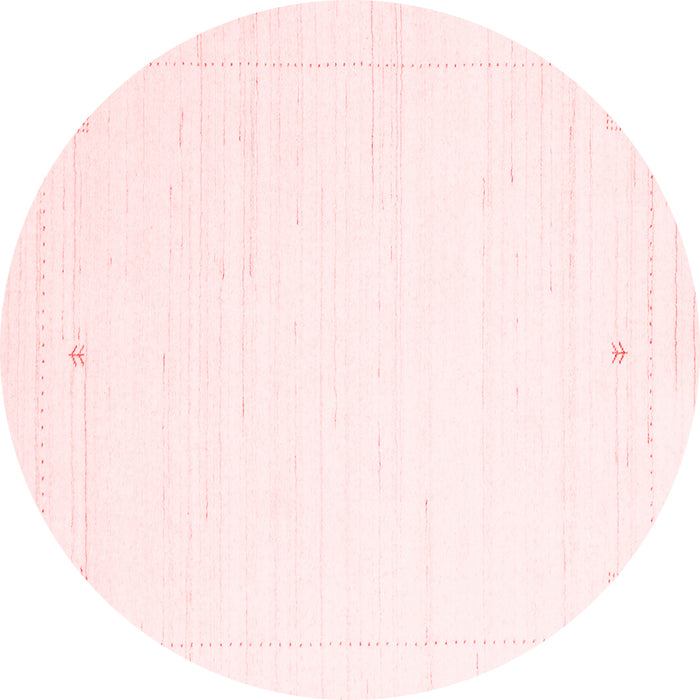 Machine Washable Solid Red Modern Rug, wshcon2474red