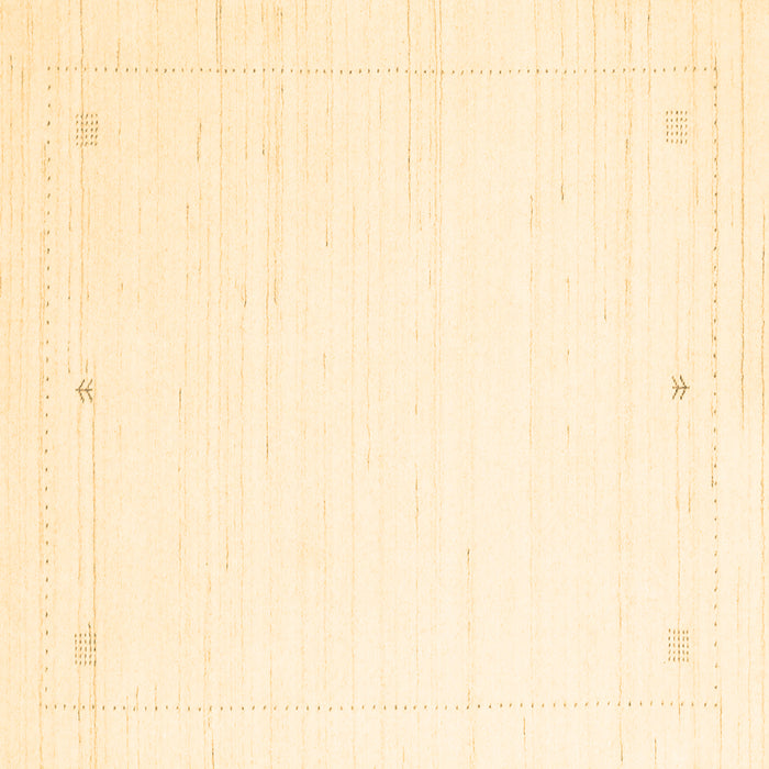 Square Solid Brown Modern Rug, con2474brn