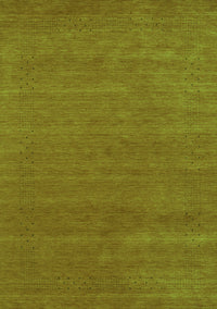 Abstract Green Contemporary Rug, con2475grn