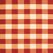 Round Machine Washable Checkered Orange Modern Area Rugs, wshcon2476org