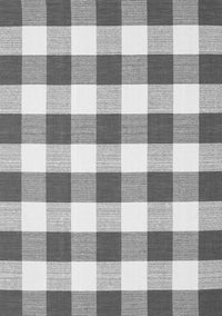 Checkered Gray Modern Rug, con2476gry