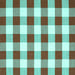 Square Machine Washable Checkered Turquoise Modern Area Rugs, wshcon2476turq