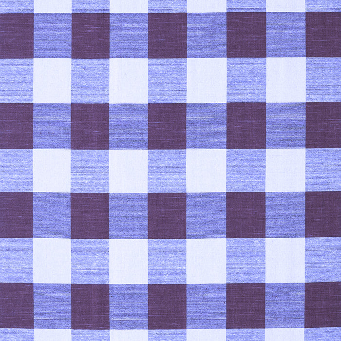 Checkered Blue Modern Rug, con2476blu