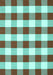 Machine Washable Checkered Turquoise Modern Area Rugs, wshcon2476turq