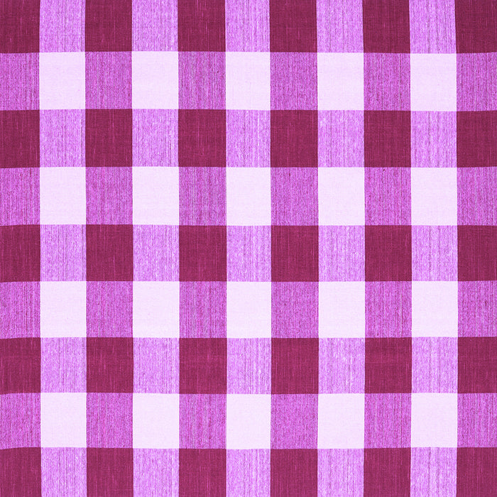 Square Checkered Purple Modern Rug, con2476pur