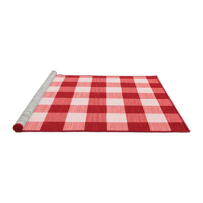 Modern Red Washable Rugs