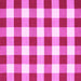 Square Machine Washable Checkered Pink Modern Rug, wshcon2476pnk