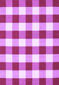 Checkered Purple Modern Rug, con2476pur