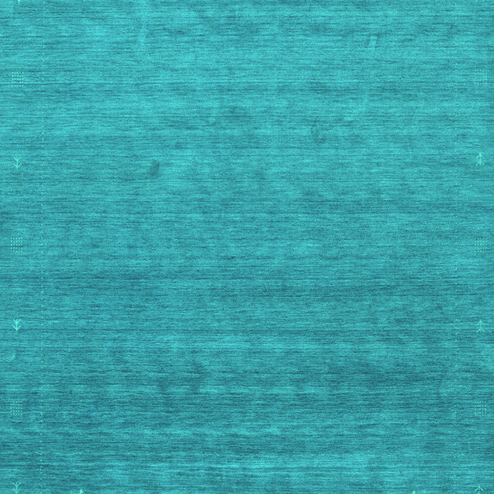 Machine Washable Abstract Turquoise Contemporary Area Rugs, wshcon2477turq