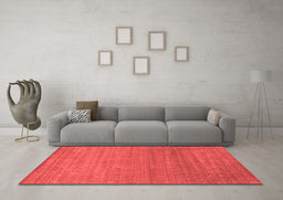 Contemporary Red Washable Rugs