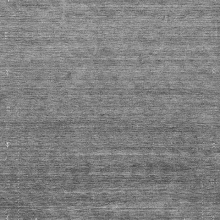 Serging Thickness of Machine Washable Abstract Gray Contemporary Rug, wshcon2477gry