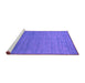 Sideview of Machine Washable Abstract Purple Contemporary Area Rugs, wshcon2477pur