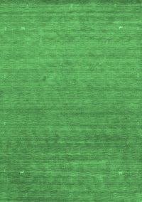 Abstract Emerald Green Contemporary Rug, con2477emgrn