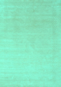 Solid Turquoise Modern Rug, con2478turq