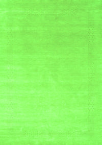 Solid Green Modern Rug, con2478grn