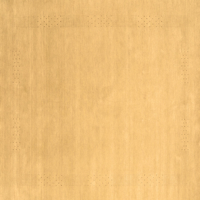 Square Solid Brown Modern Rug, con2478brn