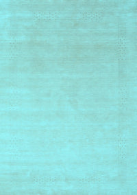 Solid Light Blue Modern Rug, con2478lblu