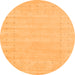 Machine Washable Solid Orange Modern Area Rugs, wshcon2479org