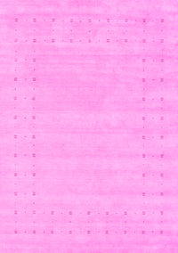 Solid Pink Modern Rug, con2479pnk