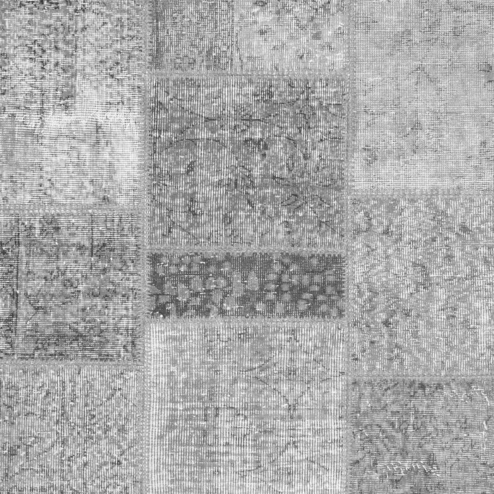 Patchwork Gray Transitional Rug, con247gry