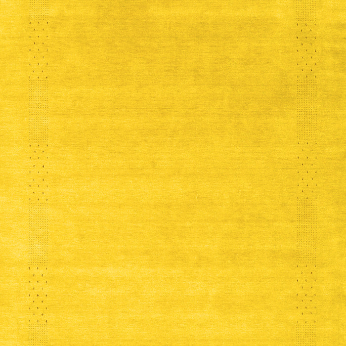 Solid Yellow Modern Rug, con2480yw