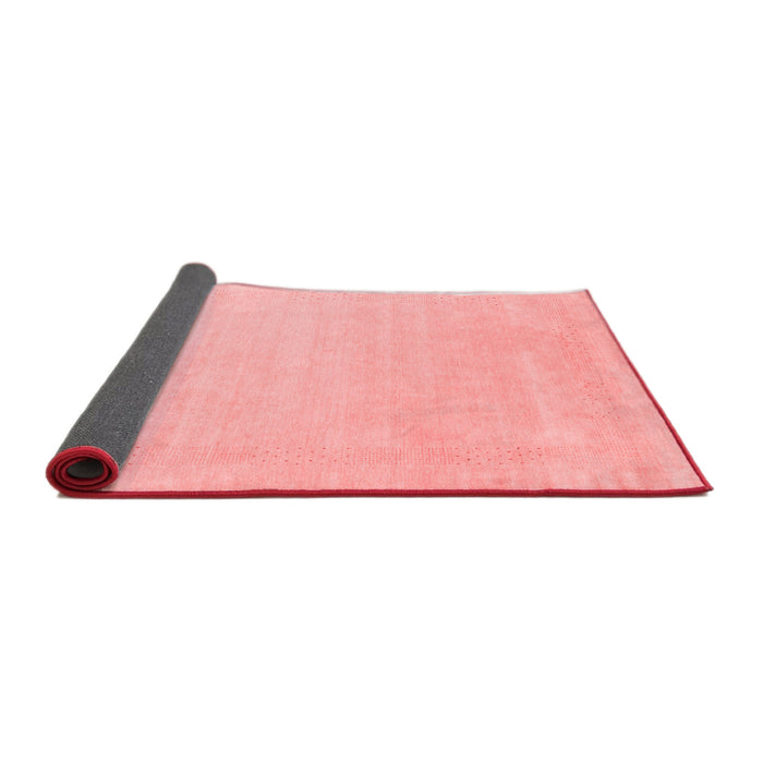 Solid Red Modern Area Rugs