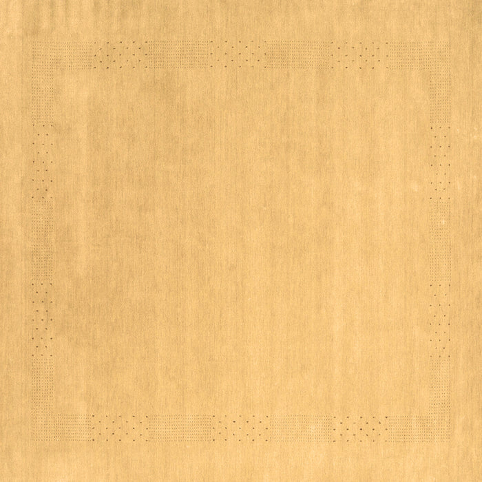 Square Solid Brown Modern Rug, con2480brn