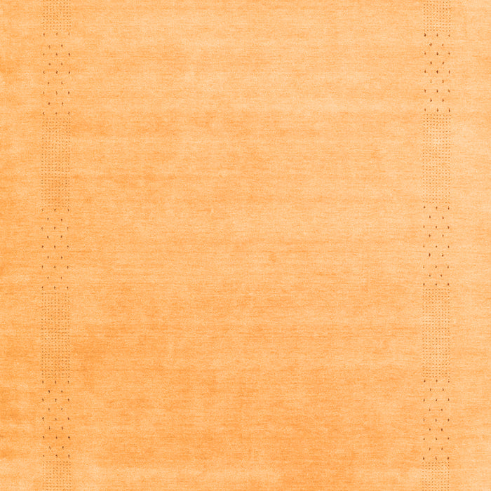 Serging Thickness of Machine Washable Solid Orange Modern Area Rugs, wshcon2480org