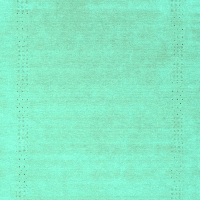 Machine Washable Solid Turquoise Modern Area Rugs, wshcon2480turq